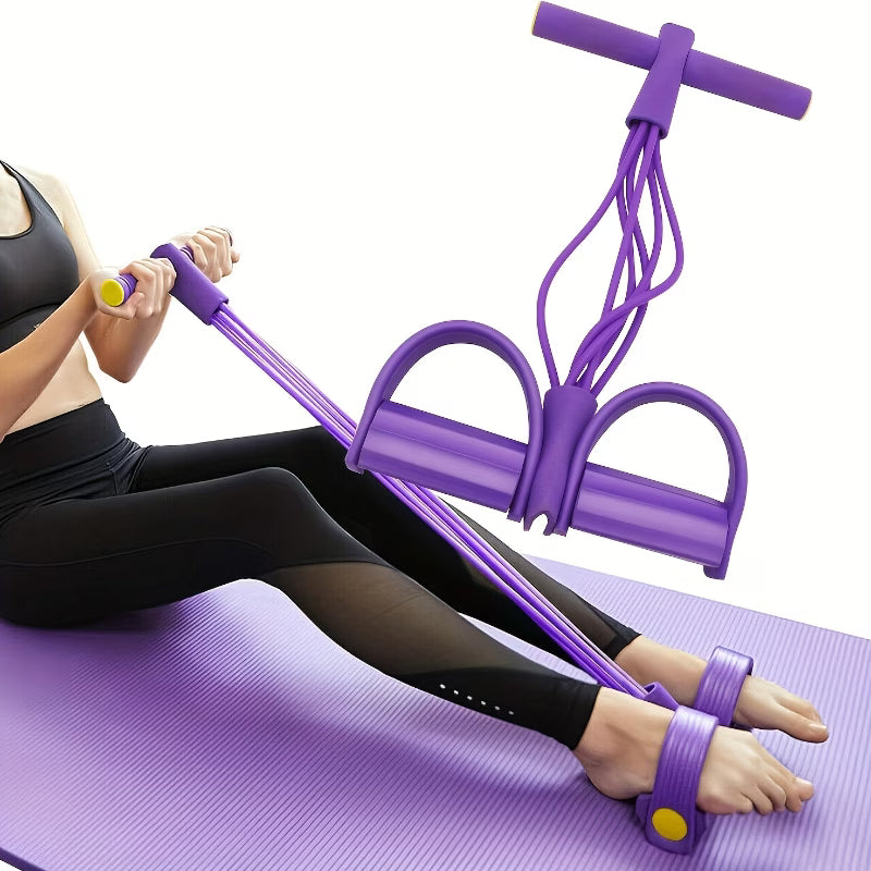 Six-Tube Strength-Enhancing Sit-Up